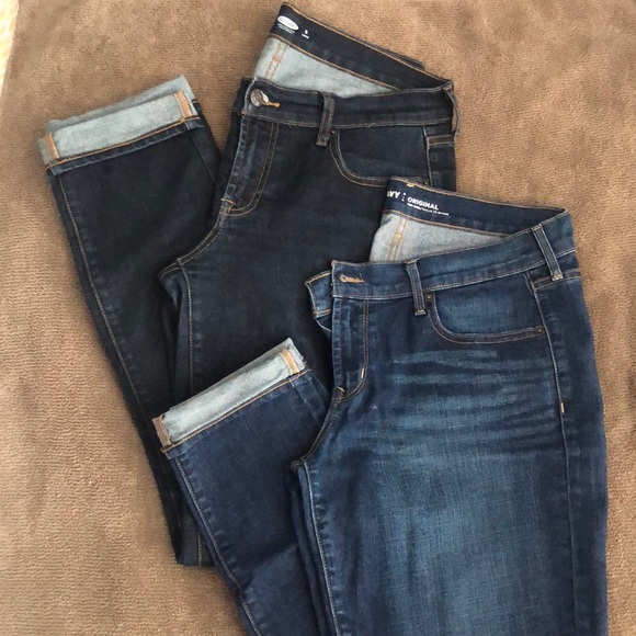 Old Navy Denim - 2 pair Old Navy jeans Size 8 long